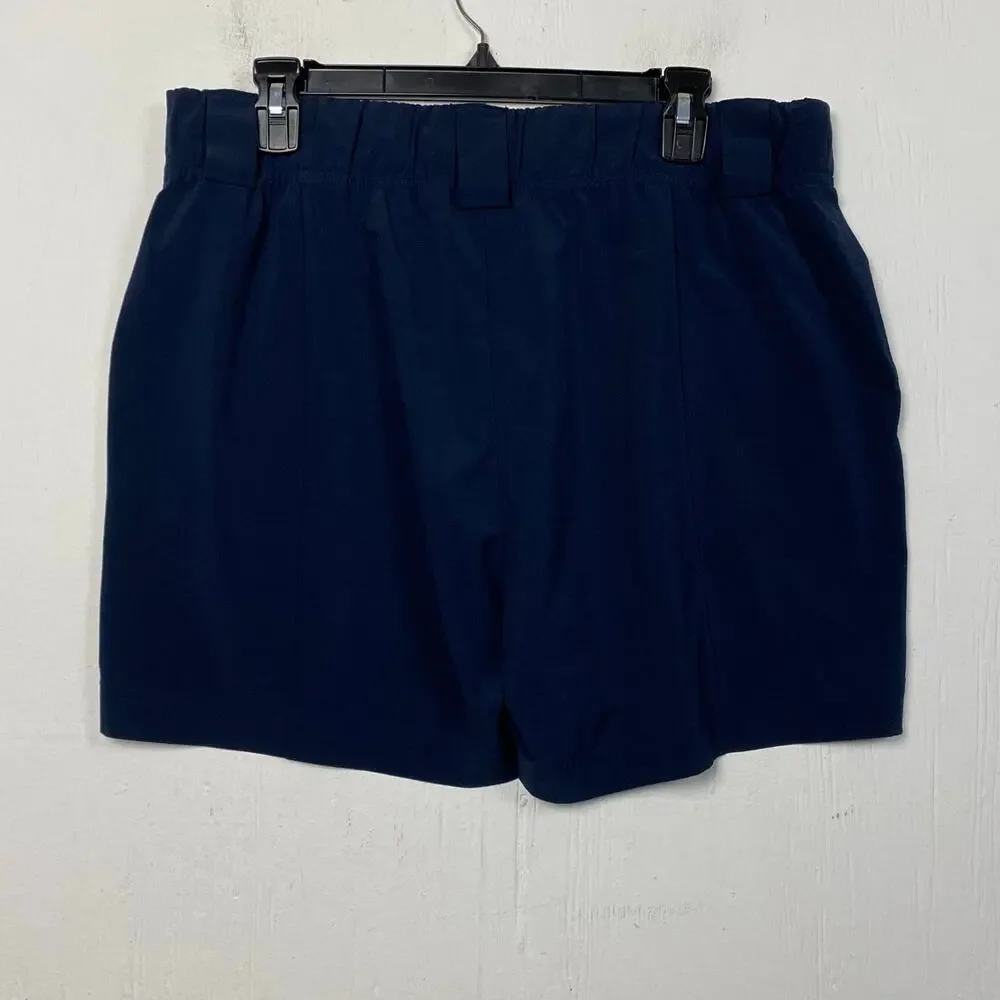 Athleta Destination Navy Blue Shorts Size 16